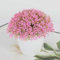 YWJewly Kunstpflanze Wie Echt Künstliches Herzstück im Topf, Mini-dekorative Topiary-Sträucher im Topf für die Dekoration von Büro- Innenräumen Outdoor Pflanzen (Pink, One Size)
