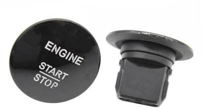 Schalter Drucktaster Für Benz Alle Modelle Für W204 W205 W164 2215450714 Für EIN-klick-Start-Taste Start Stop Push Button Zündschalter Keyless Auto Druckknopf Schalter(Piano Black)
