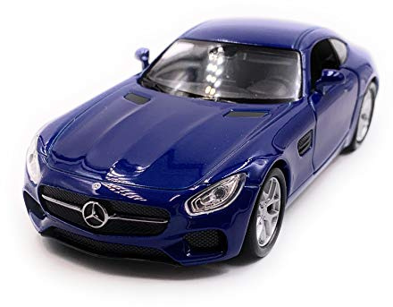 Onwomania AMG GT Sportwagen Modellauto Auto Zufällige Farbe! Maßstab 1:34 (lizensiert)