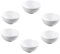 OFFSCH Lot De 6 Bols À Riz En Porcelaine Blanche De 10 Cm Pour Buffet