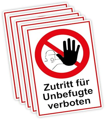 Lot de 5 panneaux XXL de 30 x 40 cm, en panneau de mousse rigide en PVC solide, de 5 mm, avec protection UV de STROBO