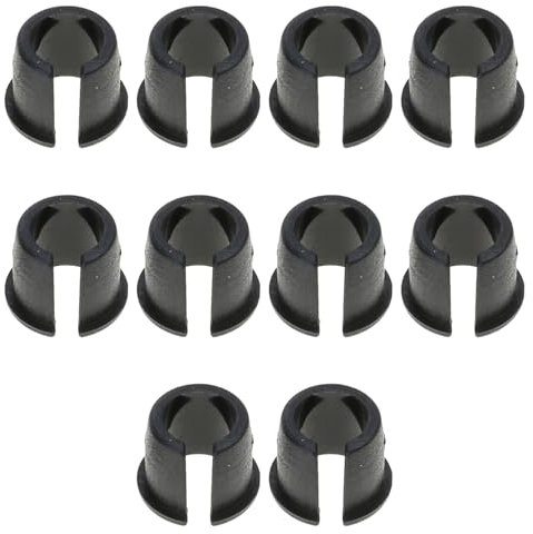 YCHUCH 10Pcs Bike Valves Stem Grommets Inner Tube Adapter Rubber Plug Road Bike Valves Rims Cycling