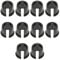 YCHUCH 10Pcs Bike Valves Stem Grommets Inner Tube Adapter Rubber Plug Road Bike Valves Rims Cycling
