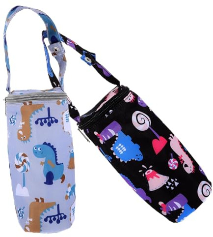 HOMOBABE 2 Stück Babyflaschen Isoliertasche Thermotasche für Milchflaschen Praktischer Flaschenhalter für Kinderwagen für Unterwegs