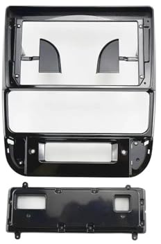 WKJJXXWZ Adaptador de Panel de Radio Android for Marco de Coche de 9 Pulgadas, Compatible con Peugeot 406 1999-2004(UV Black)