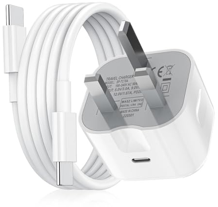 20W Charger For Samsung Galaxy Tab A11/A11 Plus Charger Plug And Cable, | Fast USB C Charger Plug With Type C Charger Cable Fast PD Adapter Mains UK Wall Charger