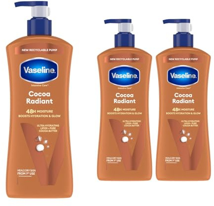 Vaseline Body Lotion Intensive Care Cocoa Radiant, 30 x 600ml