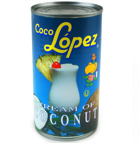 Coco Lopez Coconut Cream Tins 425g,690050, Pack of 6