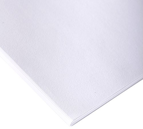 Clairefontaine 37282C Skizzenpapier (120 g, DIN A1, 59,4 x 84,1 cm, 25 Blatt, ideal für Künstler oder die Schule) weiß