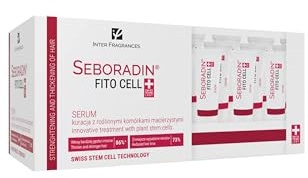 Seboradin FITO CELL Haarserum für Haarwachstum bei dünnem Haar, 15 x 6 g | Leave-in-Kopfhautpflege mit PhytoCellTec Malus Domestica, B3, B6, Biotin und Chicorée, für jeden Abend ohne Ausspülen