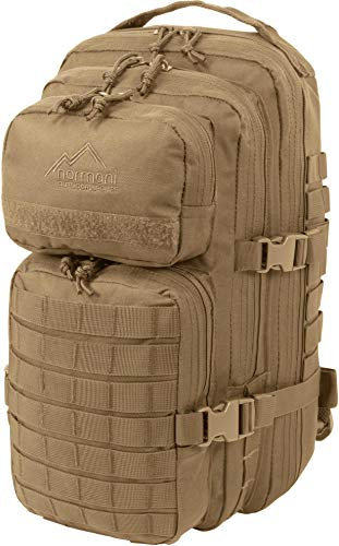 normani US Assault Pack Small, Rucksack, 25 Liter Farbe Coyote