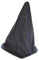 Schaltsack Schaltmanschette schwarz Echt Leder Blau Naht