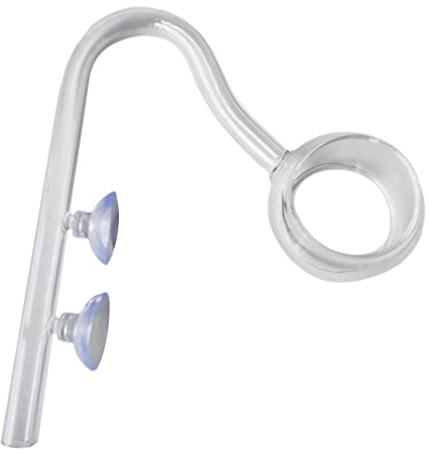 Sharplace Aquarium Glas Lily Auslauf, 10mm / 12mm / 13mm / 16mm, Typ 2-16mm