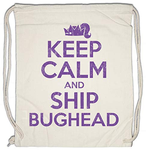 Urban Backwoods Keep Calm and Ship Bughead Turnbeutel Sporttasche
