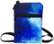 KOSTOO Handy-Tasche - Kleine nette Frauen Umhängetasche Handy-Portemonnaie Tasche mit Schulterriemen für iPhone X/XR / 8/8 Plus / 7/7 Plus und Samsung (Blau)