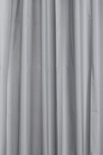Croydex, Grey Textile Shower Curtain 180 x 180cm