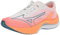 Mizuno Men's Wave Rebellion Flash Running Shoe, Weiß/Silber, 46.5 EU