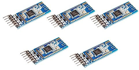 TECNOULAB 5 uds AT-09 módulo inalámbrico Serie Bluetooth 4,0 BLE Compatible con HM-10