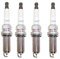 Kfz-Zündkerzen 4 STÜCKE PE5R-18-110 PE21-18-110 Iridium Zündkerze Passend for Mazda 3 6 CX-3 CX-5 MX-5 2.0/2.5L Passend for Miata PE5R18110 ILKAR7L11 94124 Autoteile