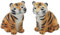 Lesser & Pavey Tigers Ensemble salière et poivrière en céramique pour tous les types de cuisine | Salière et poivrière en céramique | Jolie salière et poivrière | Convient pour la maison ou le bureau