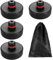 4 Stück Wagenheber Gummiauflage Kompatibel mit Tesla Model 3/Model Y/Model S/Model X, Jack Pad Adapter Werkzeug Hebepunkte für Tesla Model Y Zubehör Model 3 Zubehör Chassis Jack Pad