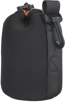 Xijobido Étui pour téléobjectif, étui pour Appareil Photo en néoprène,Grand Sac à lentilles en néoprène | Housse de Protection d'objectif, Sac d'objectif DSLR en néoprène Souple pour Le Stockage