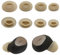 Silicone Earbuds Tips for Jabra Elite 10 Replacement Tips Jabra Elite 10 Ear Tips Rubber Tips 4 Pairs, Beige White