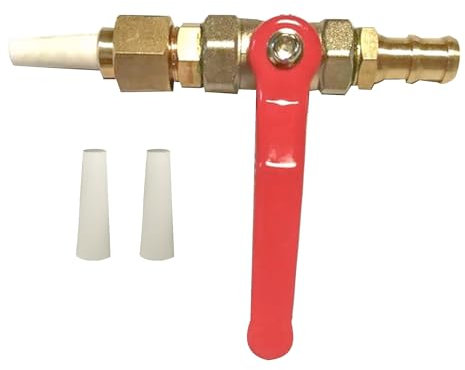 Ceramic Sandblasting Gun, Sand Blasting Gun Kit, Sandblaster Gun with Three 3/32 ID(2.4mm) Nozzle Tip Replacements, Valve Type Sandblaster Gun for Rust Eliminating