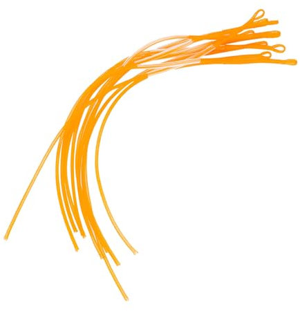 Angelschnur, Loop-Line-Verbinder, Fly-Loop-Schnur, 10 Stück, Gelb, 13,6 Kg, Angelschlaufen, Fliegenfischen-Schnurschlaufen, Angelgerät-Zubehör (Gelb 30LB)