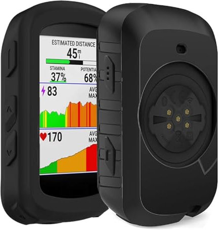 Silicone Case for Garmin Edge 530, Anti Drop Protective Cover Compatible with Garmin Edge 530, Protective Cover for Cycling GPS, Silicone Case Replacement Accessory for GPS Bike Computer