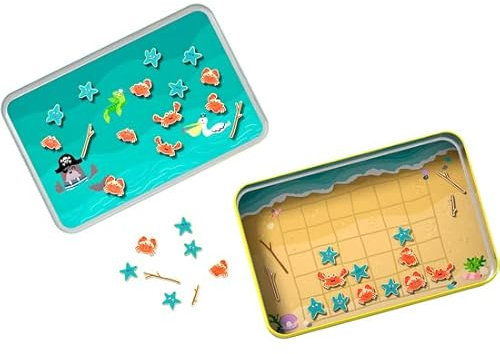 Haba Reisespiel 4 Am Strand Junior Metall (de)