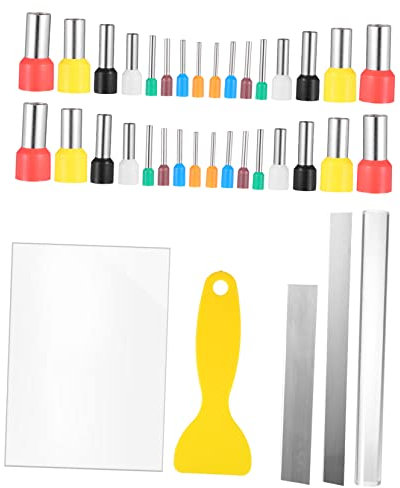 KONTONTY 37 Stück Keramik Zubehör aus Acryl, Edelstahl und Kunststoff