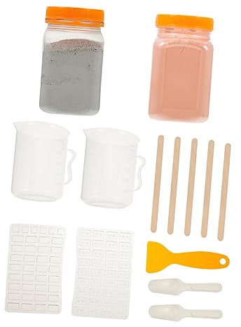 VILLCASE Ladrillo Maqueta De Materiales para Construir Miniaturas para Mesa De Herramientas y