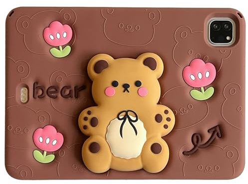 EspZanthic Funda Infantil para iPad (A16) 11ª Generación 11 Pulgadas 2025/iPad 10ª Generación Cover 2022, Funda Protectora Silicona Antichoque con Bonito Soporte, Correa para Hombro