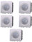 5x Sensore di movimento PIR, Moduli bianchi, Compatibile Con Vimar Arke', frutti, interruttori, pulsanti, deviatori, dimmer, sensori, PIR, buzzer, Per Placche originali e compatibili