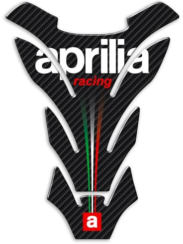 Paraserbatoio Tank Pad Adesivo Resinato 3D Protezione Serbatoio compatibile con moto APRILIA (PA007)