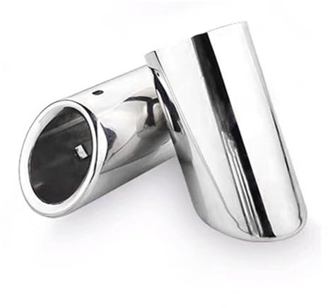 Auspuffblende Für VW Für Touran 5T1 1.4TSI 1.8TSI 2.0TDI Auto Endrohr Auspuff Schalldämpfer Spitze Rohr Abdeckung Endrohr(70mm Silver)