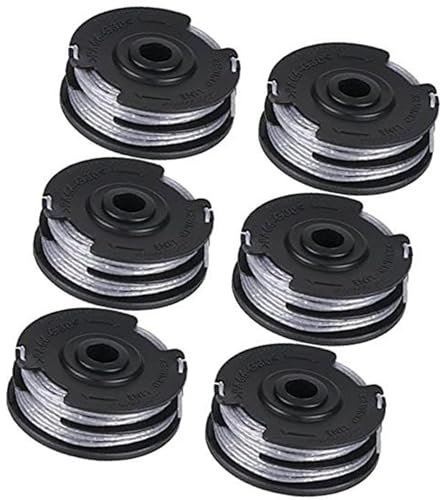 XEDLAMP Lot de 6 bobines de Filament de Rechange for tondeuses Bosch, Art 24, 27, 30, 30-36 LI Bobine de Fil pour débroussailleuse