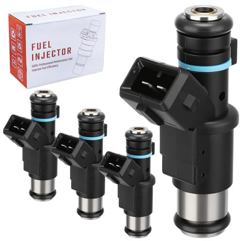 4x Einspritzventil Einspritzdüse Injektor Kompatibel mit Peugeot 206 306 307 Kompatibel mit Citroën C2 C3 01F002A 0280156357 1984E0 348001 Auto Kraftstoff Injektor Düse Injektoren Düsen