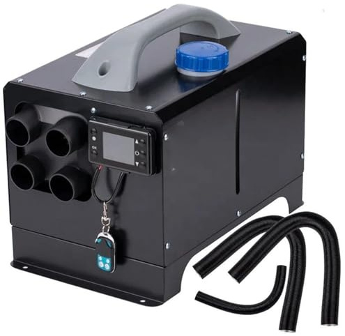 Chauffage Diesel Chauffage De Stationnement Au Carburant 12 V, Chauffage De Voiture, Chauffage d'air Diesel Portable pour La Maison, Chauffage De Camping 3 KW 5 KW Réchauffeur d'air Diesel