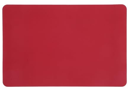 OHPHCALL Rutschfeste Nähmaschinen Fußmatte aus Leder Vibrationsdämpfende Antirutschmatte 60x40cm Zuschnitt für Overlock und Stickmaschinen Zubehör