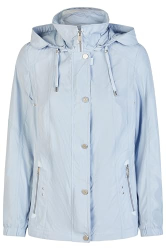 BARBARA LEBEK Outdoorjacke mit abnehmbarer Kapuze Damen, Übergangsjacke, Frühlingsjacke oder Damenjacke mit abnehmbarer Kapuze