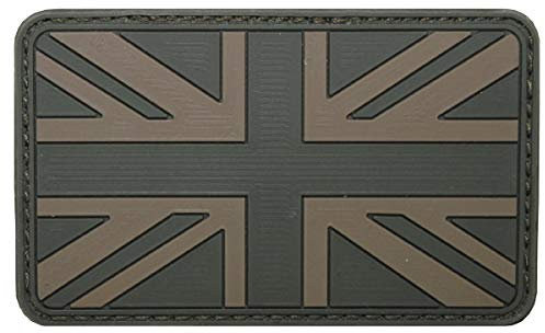 MFH 36507D 3D Klettabzeichen Oliv (Großbritannien/8 x 5 cm)