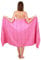 Betz XXL Badetuch - großes Strandtuch - Saunahandtuch aus 100% Baumwolle - Liegetuch - 90x180 cm - Lines - Farbe pink
