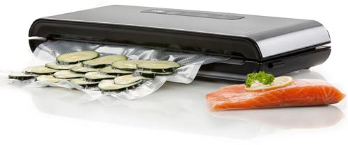 DOMO DO327L Vakuumierer/Folienschweißgerät inkl. 20 Beutel - 120 W