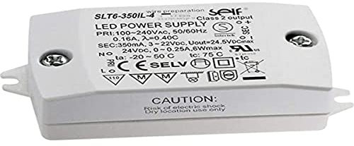 Self Electronics SLT6-350IL-4 LED-Treiber Konstantstrom 7.7W 350mA 3-22V/DC Brandmontage