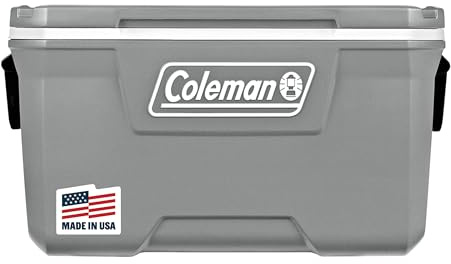 Coleman Classic Series Insulated Portable Cooler, Leak-Resistant Outdoor Hard Cooler Keeps Ice up to 5 Days, 52/70/120/150 Quart
