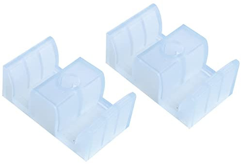 2 topes opacos para puerta corrediza de ducha de 44 mm (2 bloques)
