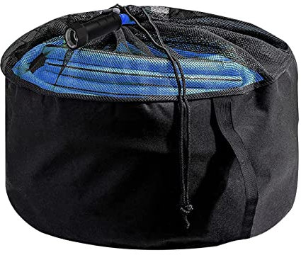 Custodia per Attrezzatura da Camper | Organizer Impermeabile e Traspirante per per Camper per per Cavi di Alimentazione, Tubi per Acqua Fresca, Tubi di Scarico e Tubi di Scarico, Nero