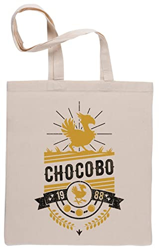 Capzy Chocobo Einkaufstasche Beige Shopping Bag Beige
